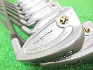 4 stars HONMA Golf Iron Set USED LB-280 SUPER LIGHT TITANIUM CARBON 4S FLEX L