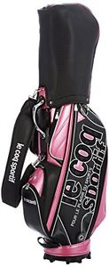 [Le Coq Sportif Golf] Caddy Bag Qq1247 W540 Pinknew