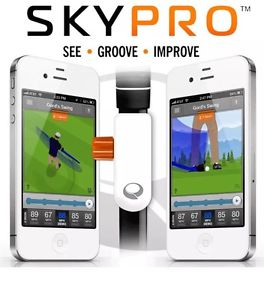 "NEW 2017" SKYCADDIE SKYPRO GOLF SWING ANALYZER TRAINING AID INCLUDING PUTTING