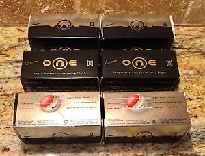 (12) New - Nike One Black 'BOB' Golf Ball - Rare Tiger Woods Balls (6 Sleeves)