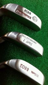 3 collectable wilson nappa putters