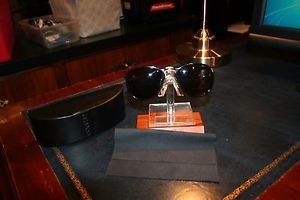 Oliver Peoples J Gold OV1099ST 5094/81 Polarized Sunglasses Black Grey Lens NEW