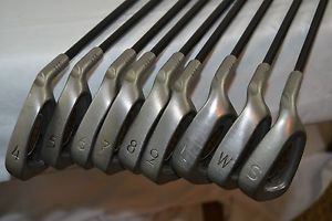 Ping i3 Irons 4-9, S, W, and L Wedges RH 350 Series Shaft Graphite Reg.