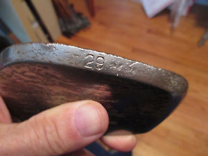 !920s Wood Shaft Kro Flite Giant Niblick #29 iron  SAND DOBBER player