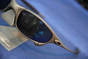 ☯☯☯ Oakley CUSTOM  X-METAL JULIET ☯☯☯ X-METAL == ICE IRIDIUM = VERY RARE=