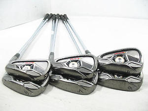 Used[B-] Golf TaylorMade Burner Forged 2008 Iron Set NS Pro 950GH Stiff Men L4B