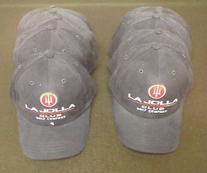 100 Golf Hats - LA Jolla Golf Club - Blue - Adjustable - LOT of 100 HATS - NEW