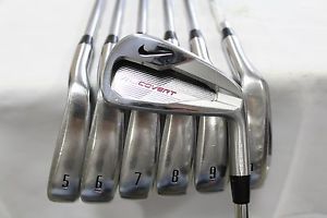 Used Nike VRS Covert Forged Irons 4-PW NSPRO 950 GH Stiff Steel Shafts