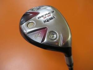 [USED] HONMA GOLF JAPAN BERES U-01 UTILITY ARMRQ6 49(3S) #24 24deg Regular