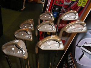 PING left-handed white coded B/ COPPER  iron's