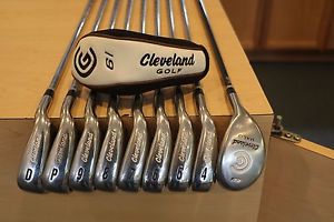 Cleveland Launcher Irons Set 4-PW w/ Halo 6i Hybrid Pre-owned Free Shipping