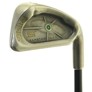 Ping Golf Isi Nickel 4-Pw Iron Set Stiff Steel Very Good +0.25 inch Black Dot