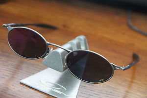 ☯☯☯ OAKLEY ☯☯ JORDAN OO E-WIRE PEWTER FRAME☯☯ OO RED IRIDIUM ☯☯☯ RARE ☯☯☯