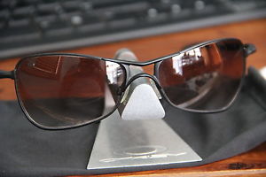 ☯☯RARE☯ Oakley CROSSHAIR MATTE BLACK  ☯☯ BLACK GRADIENT  LEN$ ☯☯☯ღஐƸ̵̡Ӝ̵̨̄Ʒஐღ☯☯☯