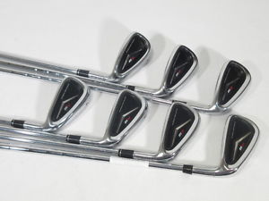 TAYLOR MADE R9 IRONS (4-8,PW,AW) IRON SET w/ KBS Steel Shafts