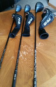 Ping I25 1,3,&5 woods golf clubs