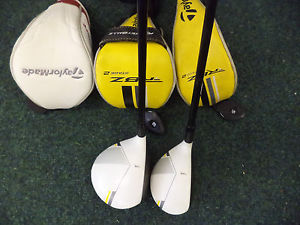 VERY RARE GREAT VALUE TAYLORMADE RBZ (STAGE 2) 15° 3 FAIRWAY WOOD, 3 19° HYBRID