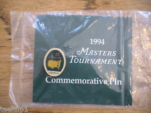 1994 MASTERS GOLF AUGUSTA NATIONAL COMMEMORATIVE PIN JOSE MARIA OLAZABAL NEW PGA