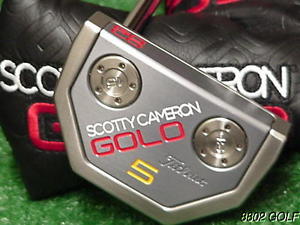 Left Hand LH Very Nice Titleist Scotty Cameron Golo 5 Putter 34 inch