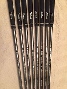 3-PW set Mitsubishi Rayon Kuro Kage  Black 65g graphite shafts .355 taper R flex