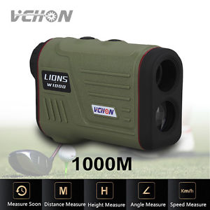 1000m Laser Rangefinder Monocular for Golfing Hunting Measurer Angle Measuring