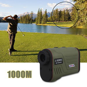 1000M Golf Laser Rangefinder Angle Height Elevation Finder Multifunction Outdoor