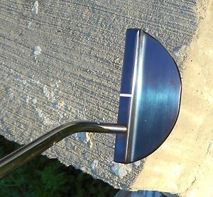 Black Lab Prototype Mini Mallet Milled Putter Blue Torch 352G Logo Grip & Cover