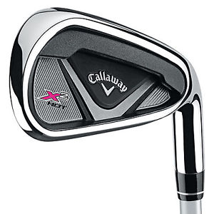 Callaway Ladies X2 Hot 6 Irons Set (6,7,8,9,P,S ) Graphite Shaft - Right Handed