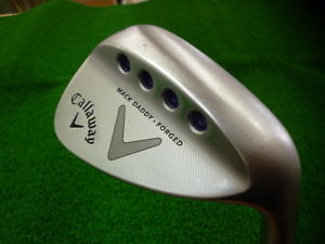 Callaway MACK DADDY FORGED Milky chromium Wedge 34 S200