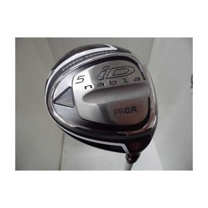 Used[A] Golf PRGR iD nabla BLACK 5W Fairway Genuine custom shaft S Men C3H