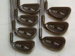 Used[B-] Golf Ping Ai 2 plus beryllium copper Iron Set Men T6P