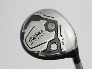 Used[A] Golf Honma Tour World TW727 Fairway VIZARD YZ65 Stiff 7W Men A2C