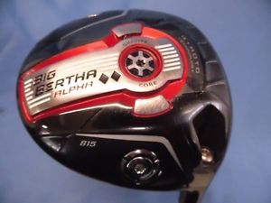 Used[B-] Golf Callaway BIG BERTHA ALPHA815 Driver FUBUKI J60 Stiff Men 1W V8O