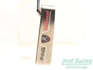 Ping Redwood Zing Black Satin Putter Steel Right Handed Black Dot 34 in