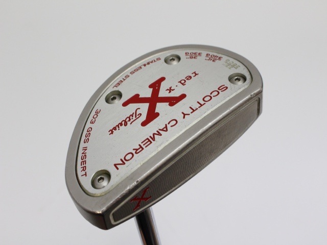 Used[B-] Golf Titleist Red X Putter Original steel [33] P Men F4N