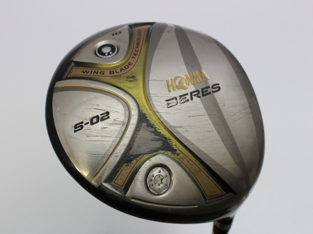 Used[B-] Golf Honma BERES S-02 Driver Custom ARMRQ6 62 2S Regular 1W Men V6E