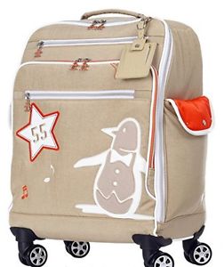 [Munsingwear]  Female Grand Slam Four-Wheeled Trolley Bag Beige Grnew