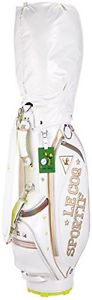 [Le Coq Sportif Golf] Caddy Bag Qql1204 Xn20 White Ã— Goldnew