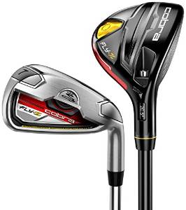 COBRA Fly Z Red 3-PW Hybrid Irons FST Steel / Graphite Regular - 2015