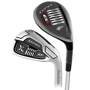 Tour Edge Exotics EXD Combo Iron Set Right 3-4H, 5-PW Hybrids (Graphite) / Irons (Graphite) Stiff
