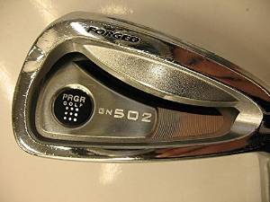 PRGR GN502 Silver FORGED IRON IronSet - Golf Club