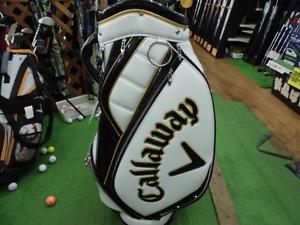 [UNUSED] CALLAWAY GOLF JAPAN EXIA 17JM CADDY BAG 9.5 x 47" 3.9 kg  WHITE / GOLD