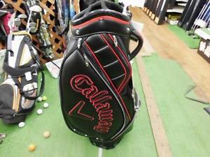 [UNUSED] CALLAWAY GOLF JAPAN EXIA 17JM CADDY BAG 9.5 x 47" 3.9 kg  Black / Red