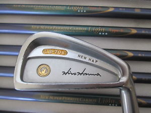 HONMA LB-708 New H&F 24K Gold 3star 5~11,SW 8pc R-flex IRONS SET Golf Clubs