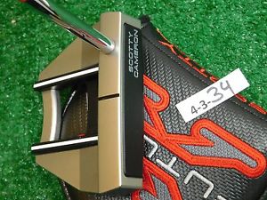 Titleist Scotty Cameron Futura X7M X7 M 34" Putter with Headcover Excellent