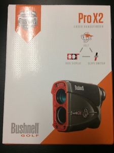 ~NEW~ Bushnell PRO X2 Laser Rangefinder W/ Jolt And Slope Switch