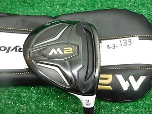 TaylorMade M2 15* 3 Wood REAX 65g Regular Graphite with Headcover