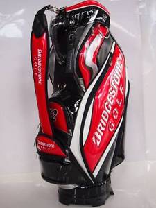 [UNUSED] BRIDGESTONE GOLF JAPAN CBG610 CART CADDY BAG 9.5 x 47" 4.2 kg Red