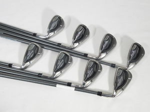 '2016 CALLAWAY STEELHEAD XR IRONS (4-PW,AW) IRON SET w/Graphite REGULAR Shafts