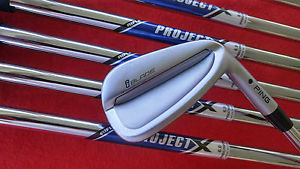 "EXCELLENT"  PING iBlade 4-PW, Stiff,  i Blade,  UpGrade: RIFLE: PROJECT X  6.0
